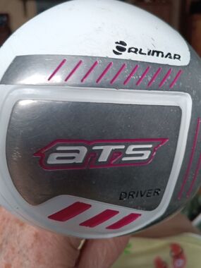 Orlimar ATS Kids Golf Driver - White & Pink Accent